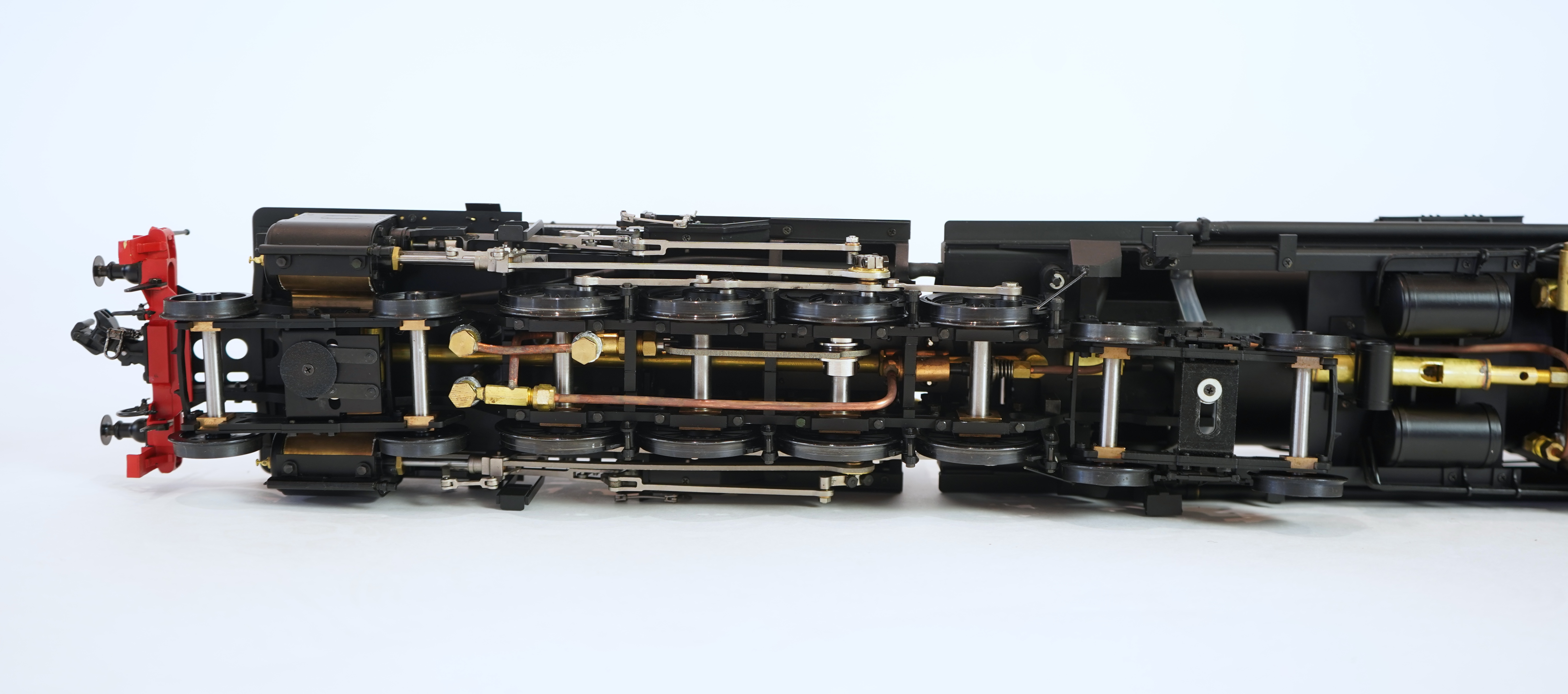 A Gauge One Aster Hobbies live steam Australian NSWGR AD60 Class, Bayer-Garratt 4-8-4+4-8-4 locomotive (from the 2009 production run), 6040, the kit built version, spirit fired working four cylinder motion, with grate an